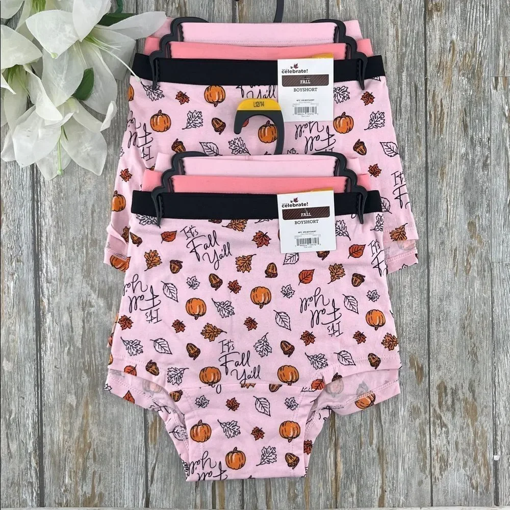 Women’s Boyshorts Panties Underwear Cotton 2, 3-Packs Size L